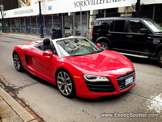 Audi R8 spotted in Toronto, Canada