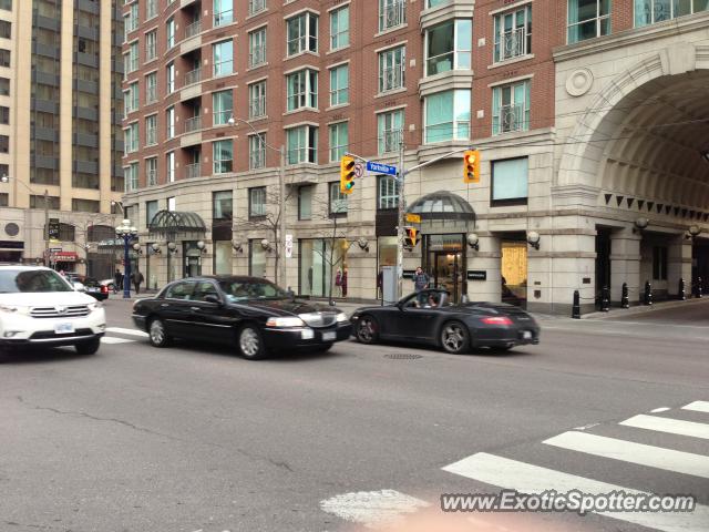 Porsche 911 Turbo spotted in Toronto, Canada