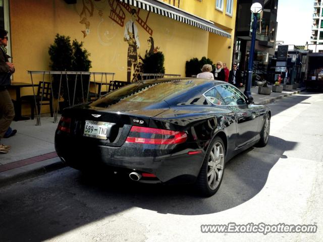 Aston Martin DB9 spotted in Toronto, Canada