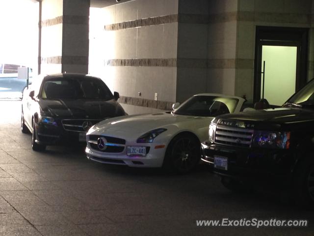 Mercedes SLS AMG spotted in Toronto, Canada