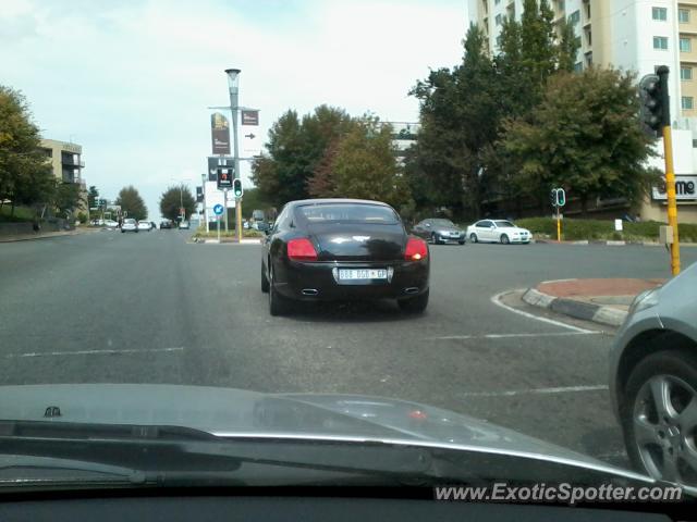 Bentley Continental spotted in Sandton, South Africa