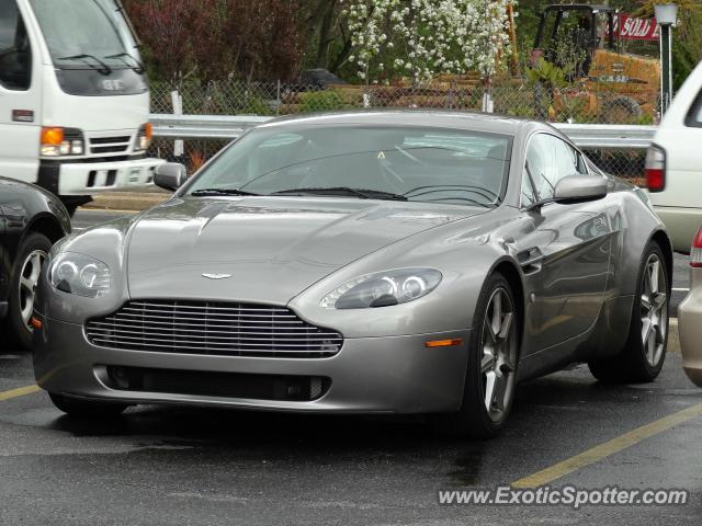 Aston Martin Vantage spotted in Newark, Delaware