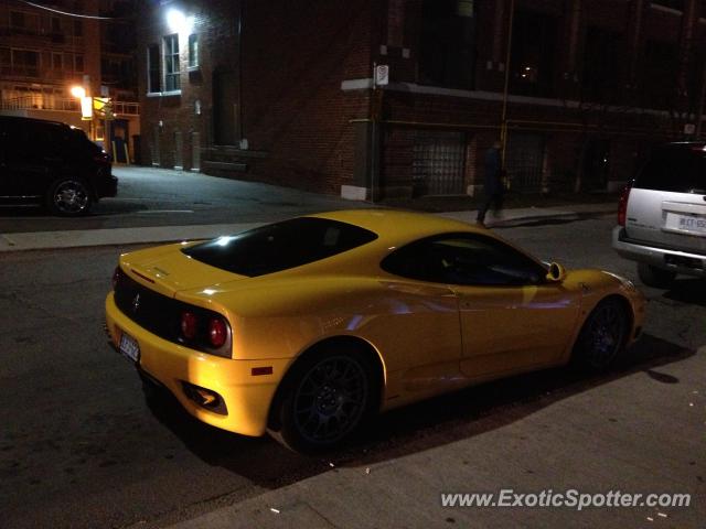 Ferrari 360 Modena spotted in Toronto, Canada