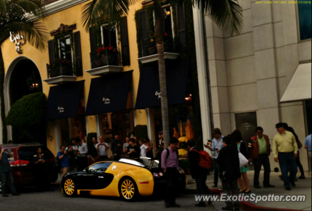 Bugatti Veyron spotted in Beverly Hills, California