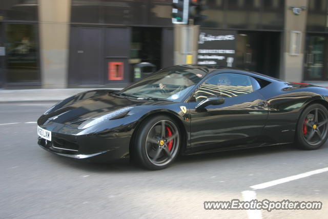 Ferrari 458 Italia spotted in Bristol, United Kingdom