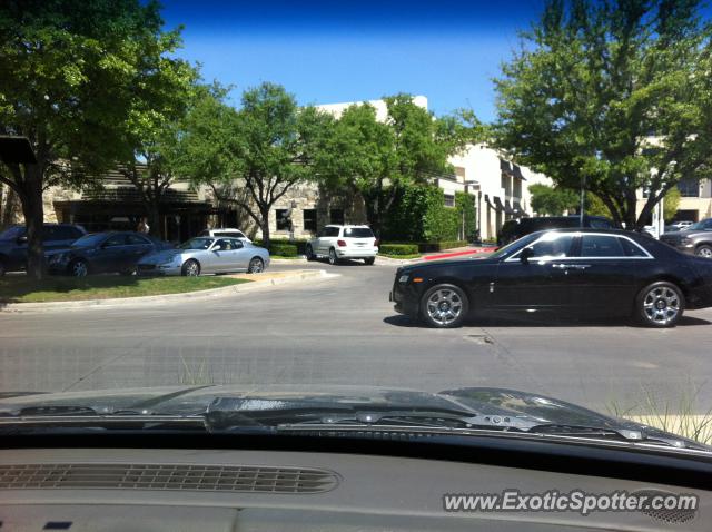 Rolls Royce Ghost spotted in Dallas, Texas