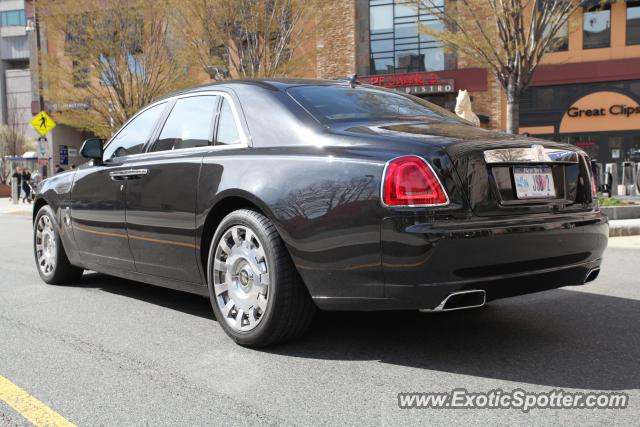 Rolls Royce Ghost spotted in Boston, Massachusetts