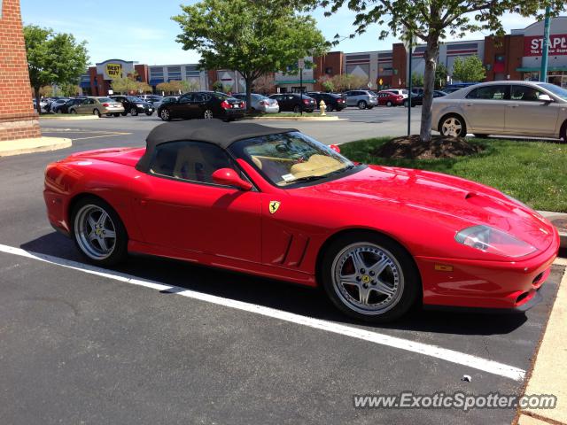 Ferrari 550 spotted in Alexandria, Virginia