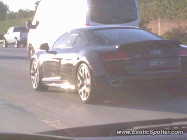 Audi R8 spotted in Santa Ana, California