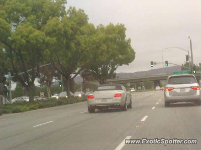 Bentley Continental spotted in Irvine, California