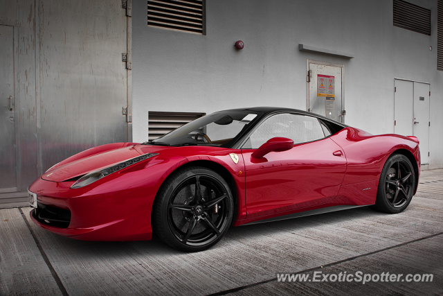 Ferrari 458 Italia spotted in Hong Kong, China