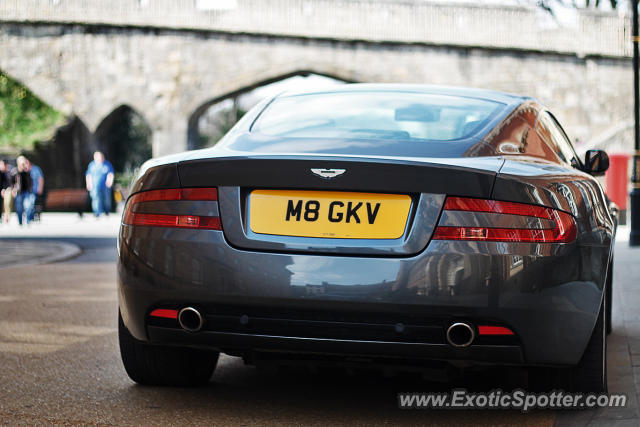 Aston Martin DB9 spotted in York, United Kingdom