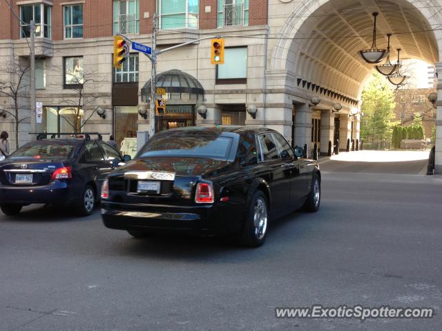 Rolls Royce Phantom spotted in Toronto, Canada