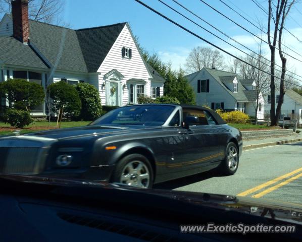 Rolls Royce Phantom spotted in Salem, New Hampshire