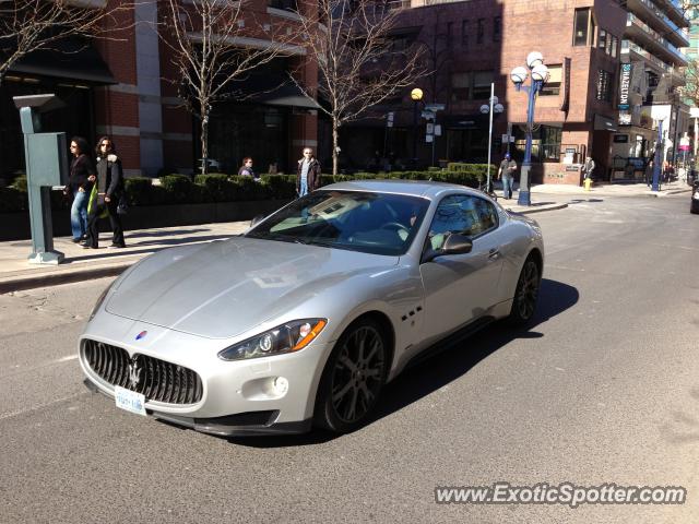 Maserati GranTurismo spotted in Toronto, Canada