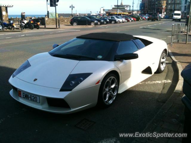 Lamborghini Murcielago spotted in Douglas, United Kingdom