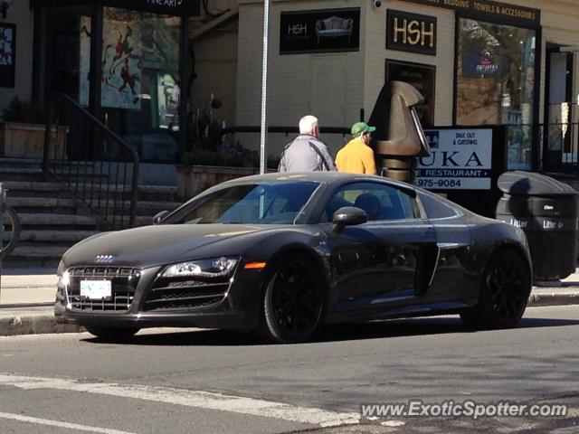 Audi R8 spotted in Toronto, Canada