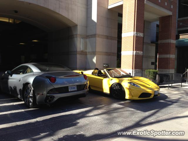 Ferrari California spotted in Toronto, Canada