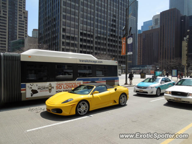 Ferrari F430 spotted in Chicago, Illinois