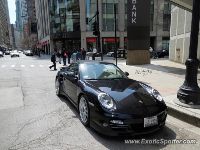 Porsche 911 Turbo spotted in Chicago, Illinois