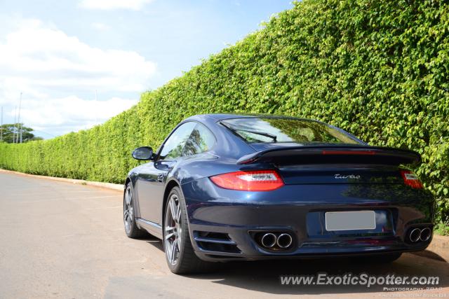 Porsche 911 Turbo spotted in Brasilia, Brazil