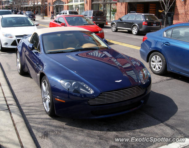 Aston Martin Vantage spotted in Columbus, Ohio