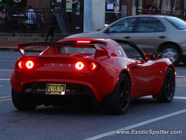 Lotus Elise spotted in Newark, Delaware