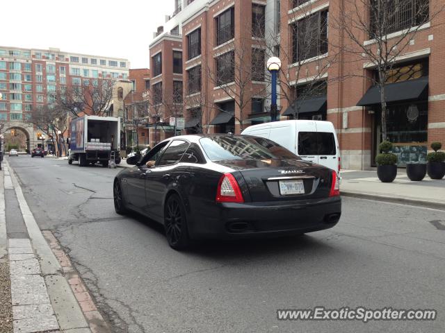 Maserati Quattroporte spotted in Toronto, Canada