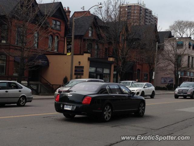 Bentley Continental spotted in Toronto, Canada