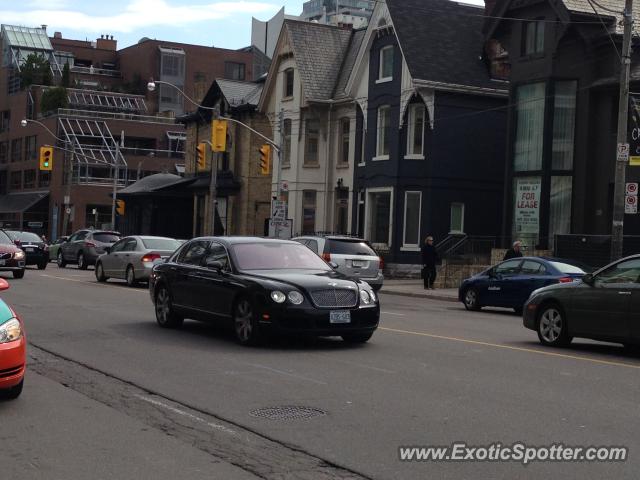 Bentley Continental spotted in Toronto, Canada