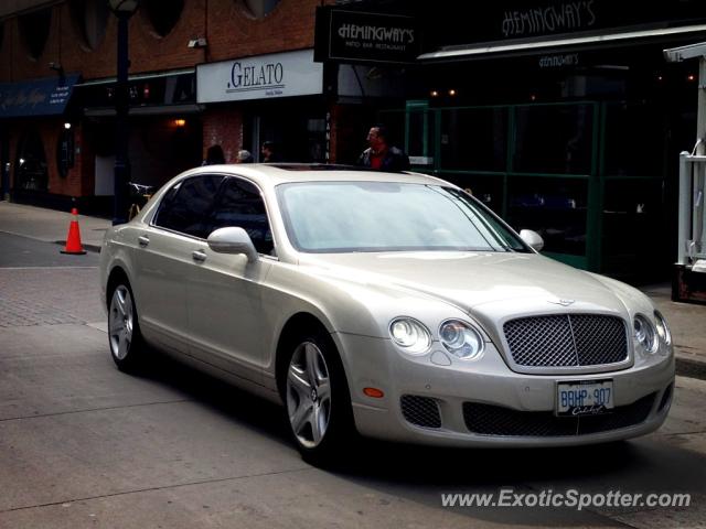 Bentley Continental spotted in Toronto, Canada