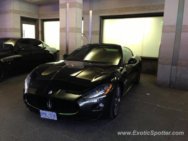 Maserati GranTurismo spotted in Toronto, Canada