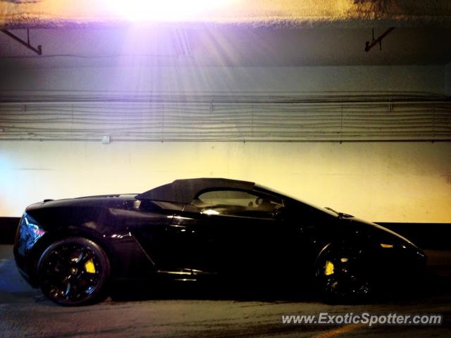 Lamborghini Gallardo spotted in Toronto, Canada