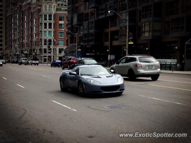 Lotus Evora spotted in Toronto, Canada