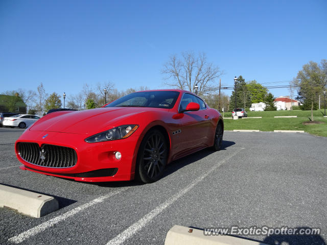 Maserati GranTurismo spotted in Harrisburg, Pennsylvania