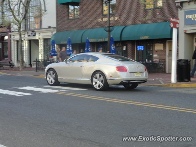 Bentley Continental spotted in Red Bank, New Jersey