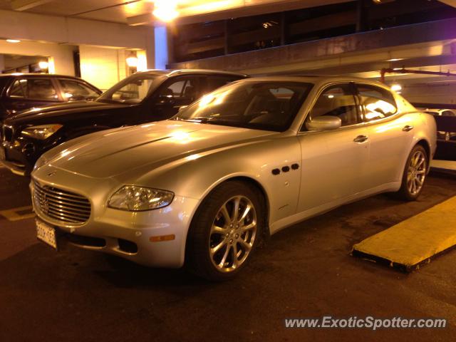 Maserati Quattroporte spotted in Toronto, Canada