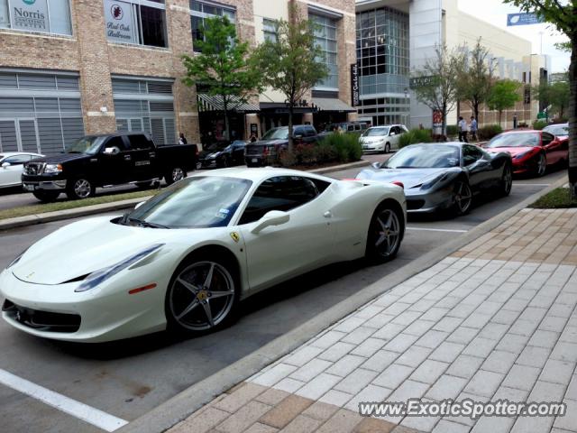 Ferrari 458 Italia spotted in Houston, Texas