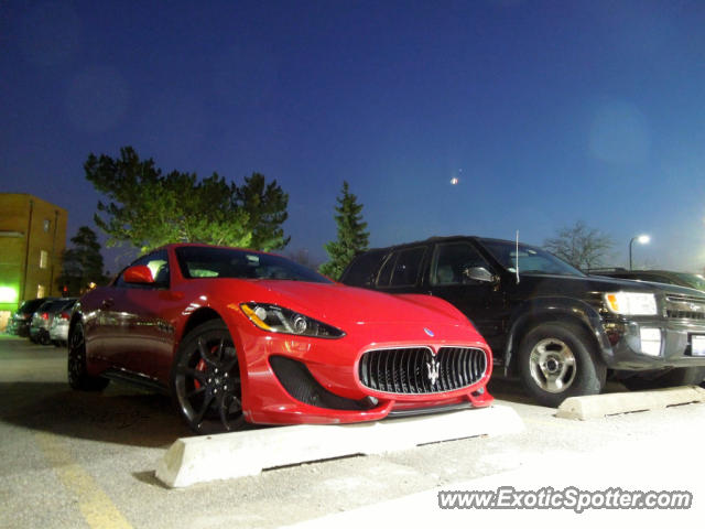 Maserati GranTurismo spotted in Barrington, Illinois