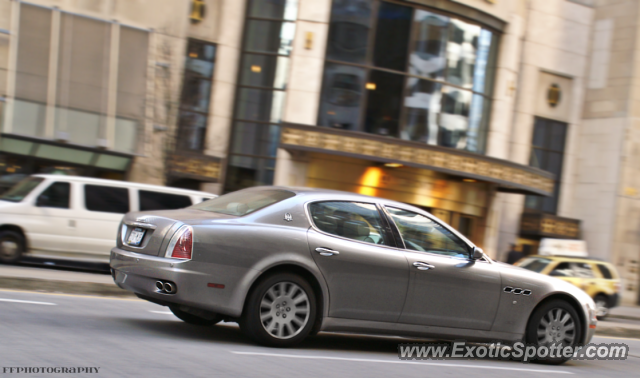 Maserati Quattroporte spotted in Chicago, Illinois