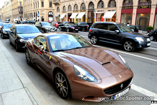 Ferrari California spotted in Munich, Germany