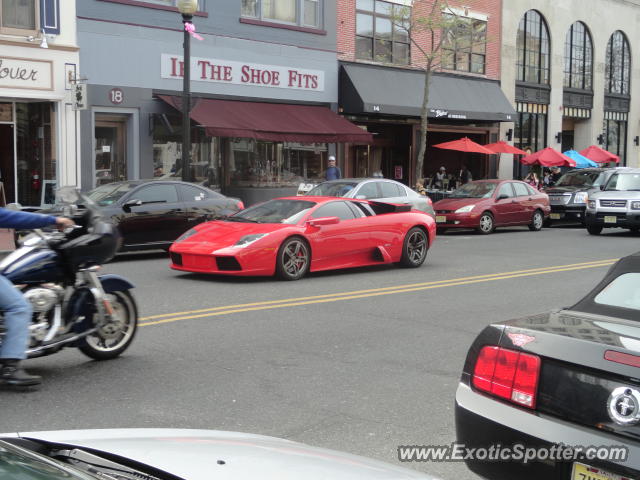 Lamborghini Murcielago spotted in Red Bank, New Jersey