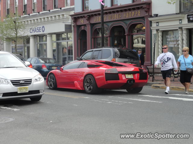 Lamborghini Murcielago spotted in Red Bank, New Jersey