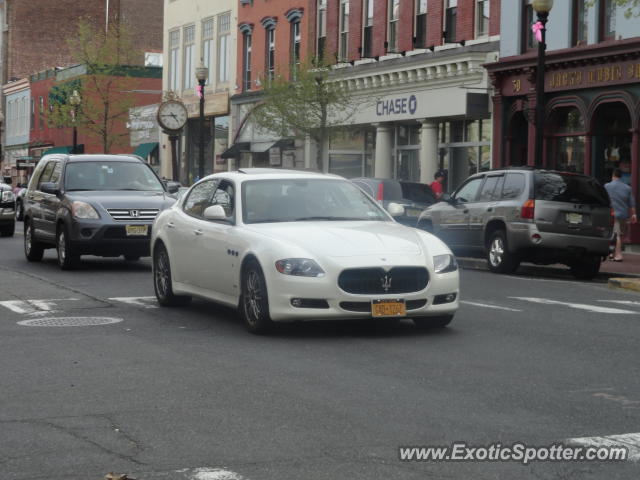 Maserati Quattroporte spotted in Red Bank, New Jersey