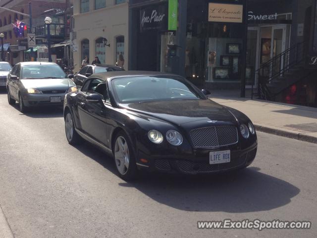 Bentley Continental spotted in Toronto, Canada