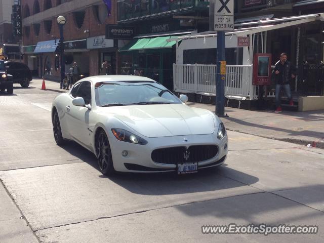 Maserati GranTurismo spotted in Toronto, Canada