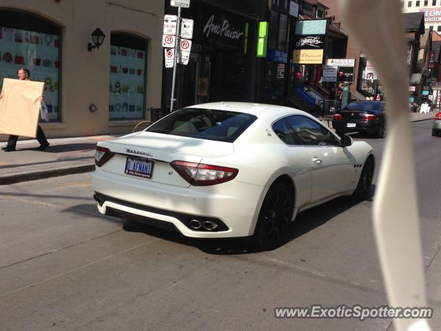 Maserati GranTurismo spotted in Toronto, Canada