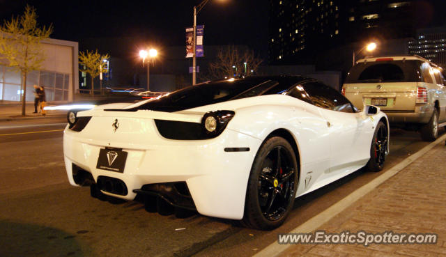 Ferrari 458 Italia spotted in Columbus, Ohio