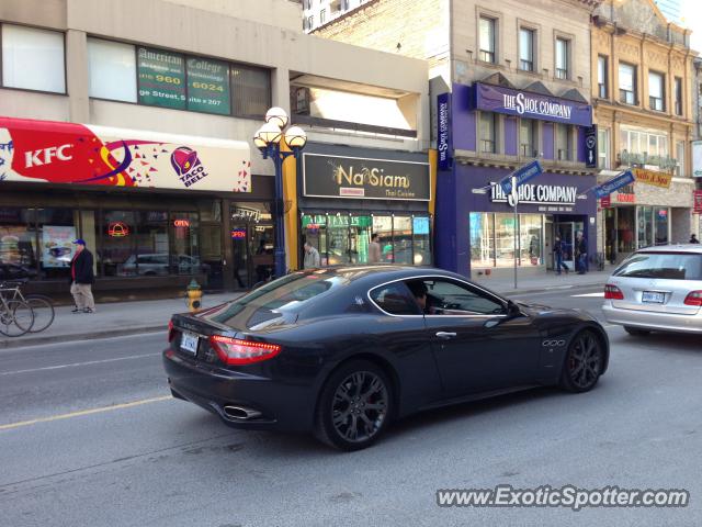 Maserati GranTurismo spotted in Toronto, Canada