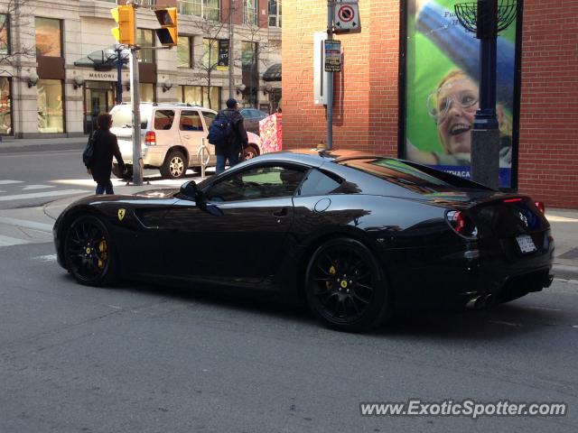 Ferrari 599GTB spotted in Toronto, Canada